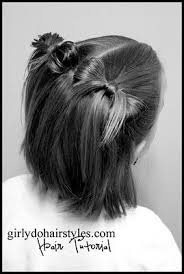 Short Hair Bow Pig Tails This Site Has Tons Of Tutorials For Little Girl Hair Dos Hair Styles Girl Hair Dos Short Hair Styles