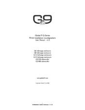 Global 9 G15l G212b Manuals Manualslib Gas dielectric excellent for effectively bounceless make load applications. manualslib