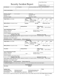 Security Guard Incident Report Pdf Fill Online Printable In Incident Report Book Template Best Profes Incident Report Form Incident Report Security Report