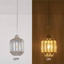 Amazonsmile Ylong Zs Hanging Lamps Crystal White Swag Lamp Rustic Pendant Light Plug Hanging Pendant Lights Hanging Lights Living Room Pendant Lighting Living