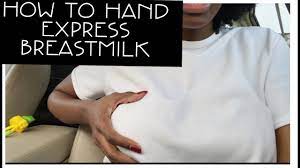How To Hand Express Breastmilk Youtube