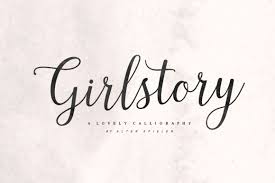 This works well with the standard tex fonts for all latin alphabets but will cause problems when using other alphabets. Girlstory A Lovely Calligraphy 152875 Script Font Bundles Script Modern Calligraphy Fonts Script Type