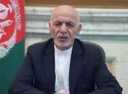 1 de 2 o presidente do afeganistão, ashraf ghani, durante discurso na conferência de 2021 da ásia central e sul em tashkent, no uzbequistão, em 16 de julho de 2021 — foto: Plphfwdff4 Nfm