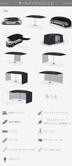 lanmodo車用テント 世界初のワイヤレスカーテント ビーチパラソル 釣り傘やledキャンプテントへ変身できる 傘 テント キャンプ