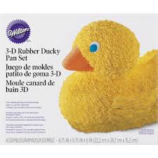 Find Great Ideas Recipes All The Supplies You Ll Need At Wilton Com Including 3d Rubber Duck Cake Pan Duck Cake Rubber Duck Cake Cake Pans