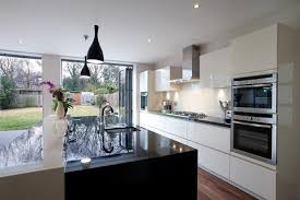 kitchen with smart lighting