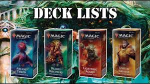 Includes the best positioned decks in competitive mode meta. Challenger Deck List 2019 New Mtg Product Youtube