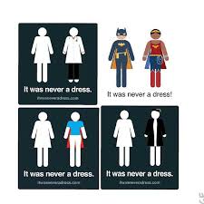 Froshapps On Instagram It Was Never A Dress Campaign Will Change How You See Bathroom Signs Forever Itwasneveradress Wo Women Feminism Feminism Feminist