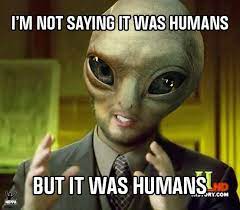 And In A Distant Galaxy The Ancient Humans Guy Giorgio Tsoukalos Ancient Aliens Guy Aliens Guy Funny Pix