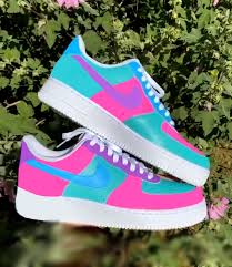 Cotton Candy Air Force Ones In 2020 Fashion Athletic Shoes Custom Sneakers Hype Shoes