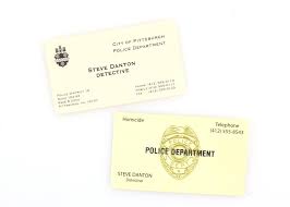 Business card ideas by industry. 6 Souls 2010 Two Production Made Detective Steve Danton Police Business Cards Each 9cm Wide