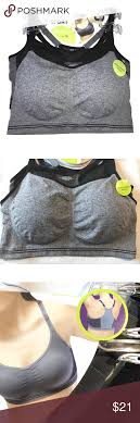 new 2 plus size delta burke sports bras 1x new 2 plus size