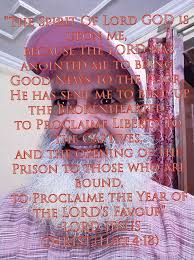 Lord's mission to save the lost and bring salvation