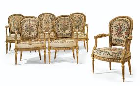 A Set Of Six Louis Xvi Giltwood Fauteuils By Jean Baptiste Boulard Circa 1780 Christie S In 2020 Louis Xvi Art Storage Louis