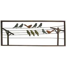 Birds On A Wire Wall Art Multi Color Birds On Wire Metal Wall Decor Shop Hobby Lobby Metal Wall Decor Wall Decor Bird Wall Decor