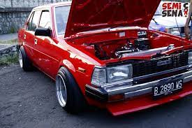 corolla dx rally red konsep mobil mobil