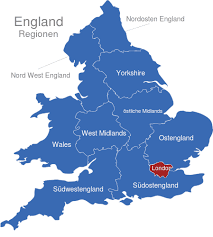 Map of england and wales. England Regionen Interaktive Landkarte Image Maps De