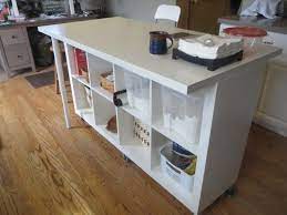 For the larger kitchen this ikea kitchen island hack takes a hemnes dresser. Extendable Kitchen Island Using Expedit And Linmon Ikea Hackers Ikea Kitchen Island Kitchen Island On Wheels Ikea Kitchen Island Ikea Hack