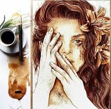 restless storm on twitter coffee art coffee painting art