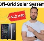 Complete Off-Grid Solar System With Batteries for Homes - EG4 6000XP for  $12,340