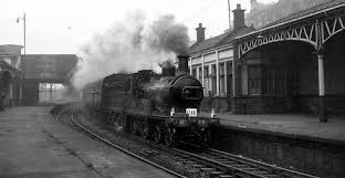 Old Photograph Of The Gordon Highlander Steam Train In The Railway Station In Perth Perthshire Scotland Perth Scotland Steam Trains Train