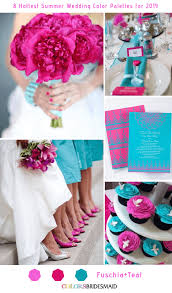 But, wearing pink can be a successfully chic route to take. All 20 Summer Wedding Color Palettes Colorsbridesmaid