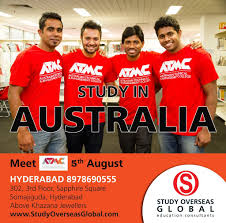 Meet Representatives Of Atmc Australian Technical Management College On 5th August At Hyderabad Visit Www Educational Consultant College Study University
