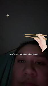 Cutting Bee with Chopsticks