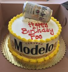 Beer Birthday Cake Modelo Birthday Cake For Him Modelo Beer Cake Birthday Beer Cake