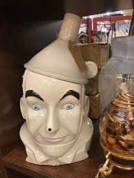 I've never had a cookie jar before and my son said we needed this one !!!  Guess I'll be doing some baking today !!! $9.99 @ the GOODWILL