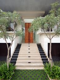 Luxury Garden House In Jakarta Idesignarch Interior Design Architecture Interior Decorating Entrance Design House Exterior House Entrance