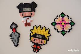 Pots A Crayon Naruto En Perles A Repasser Lucky Sophie Blog Famille Voyage En 2020 Perles A Repasser Pot A Crayon Perle
