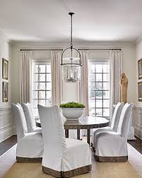 Instagram Photo By Atlanta Homes Lifestyles Jun 27 2016 At 4 27pm Utc Beige Dining Room Slipcovers For Chairs Dining Room Inspiration