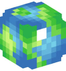 Visit the minecraft heads demoserver: Globe