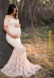 But a mermaid wedding dress is sexy, stylish, and perfect for a bride who wants to show off her curves on her wedding day. Baby Bump Gowns