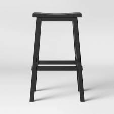 You can choose from an array of stools to find the ones with the height for your breakfast bar that also fit your aesthetic preferences. Black Wood Bar Stool Target