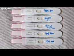 Pregnancy Progression Line From 8dpo Keiara Moore Youtube