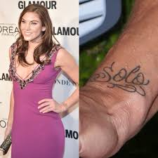 Check spelling or type a new query. Hope Solo S Tattoos Meanings Steal Her Style