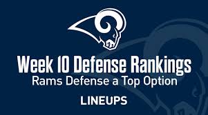 Week 10 Nfl Defense Def Fantasy Football Rankings Stats