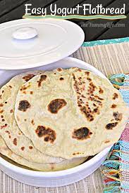 Easy Flatbread Made With Yogurt Recipe In 2021 Flatbread Easy Flatbread Yogurt Flatbread