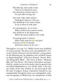 Poem For Florence End Poems Crying Oscar Wilde