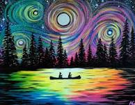 Cosmic Lake Paint & Sip