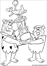 When it gets too hot to play outside, these summer printables of beaches, fish, flowers, and more will keep kids entertained. The Flintstones Coloring Picture