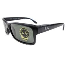 Ne pas utiliser pour protéger vos yeux d'un impact de type mécanique. Ray Ban Lunettes De Soleil 4151 601 Noir Vert Ebay