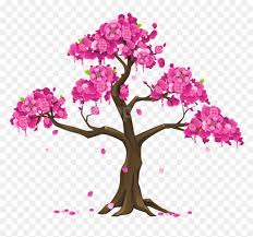 Transparent Cherry Tree Clipart Cherry Blossom Tree Clipart Hd Png Download Vhv Cherry blossom emoji is the picture of the beautiful pink flower, which appear on cherry trees (including famous. cherry blossom tree clipart hd png