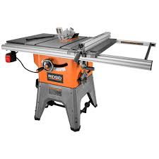Ridgid 13 Amp 10 In Professional Cast Iron Table Saw R4512 Portable Table Saw Best Table Saw Table Saw