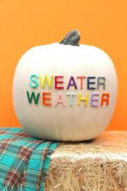 For an indoor pumpkin you can use construction paper to add the details (and hot glue gun to attach them). 65 Easy Painted Pumpkins Ideas No Carve Halloween Pumpkin Painting Decorating Ideas