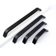 Pulls are good for heavier cabinetry that needs extra support, like your pots and pans drawer. China Contemporary Door Black Aluminum Modern Kitchen Cabinet Drawer Pulls Handle China Black Drawer Pulls Handle Cabinet Handles Modern