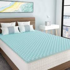 The sizes of the most egg crate toppers are equivalent to standard bed sizes, for example, full, twin, queen, and king. Milemont 1 5 Inch Mattress Topper Egg Crate Design Gel Swirl Memory Foam Bed Topper For Pressure Relief Twin Size Buy Online In India At Desertcart 186880471