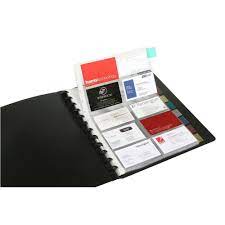 Download free, printable business card templates for word and powerpoint. Marbig A4 Kwik Zip Business Card Book Black Officeworks